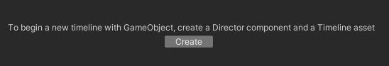 Unity timeline create director component