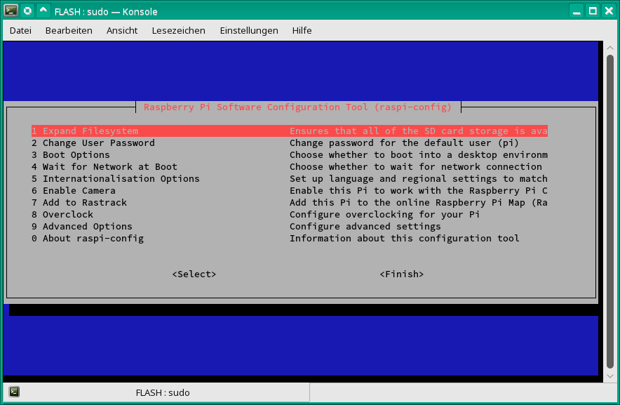 raspi-config in i86-PC