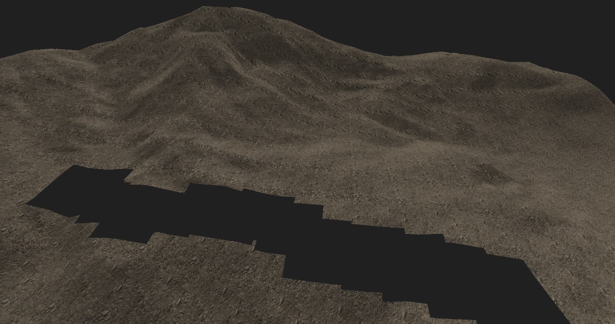 Terrain SetTileHidden