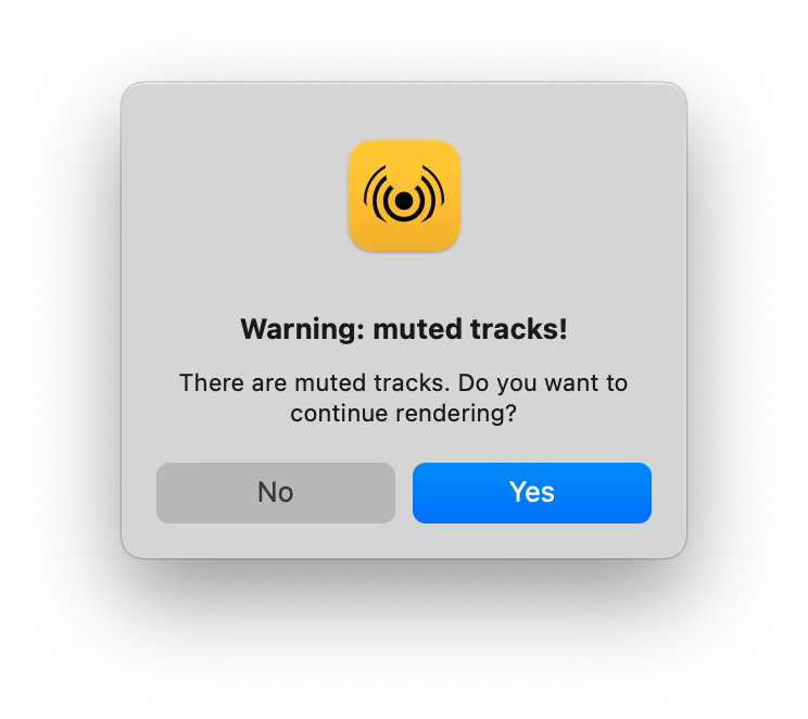 Warning-muted-tracks