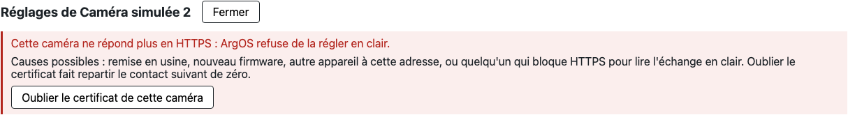 HTTPS indisponible : ArgOS refuse de régler en clair