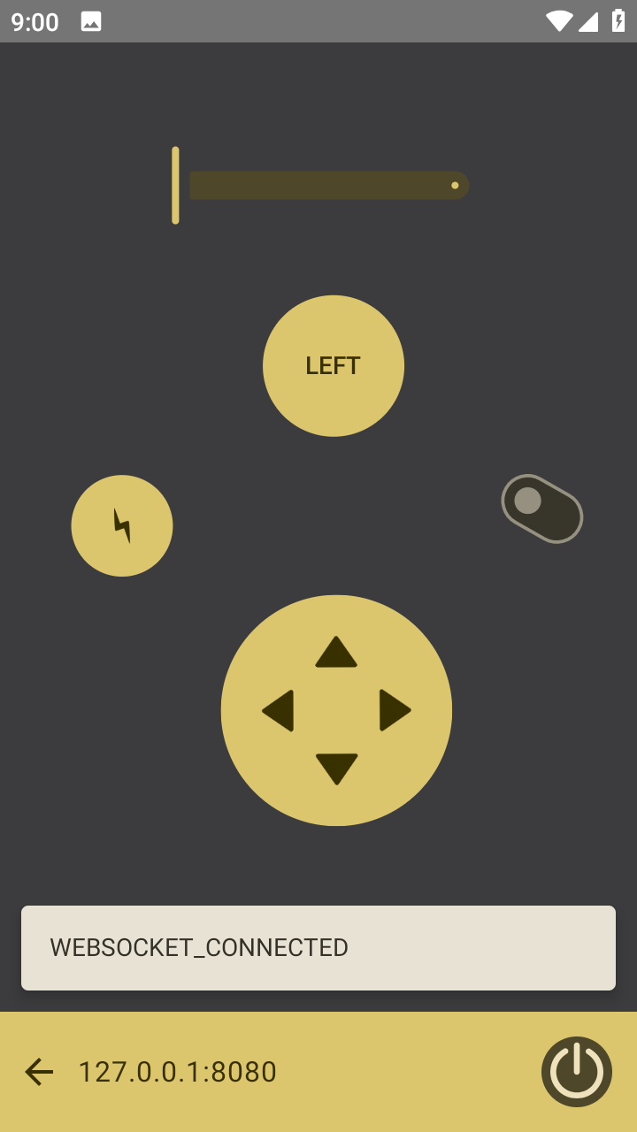 Screenshot 2 of DroidPad — opens full size