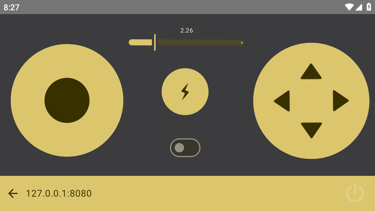 Screenshot 4 of DroidPad — opens full size