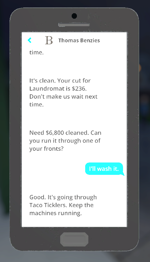Benzies Washing