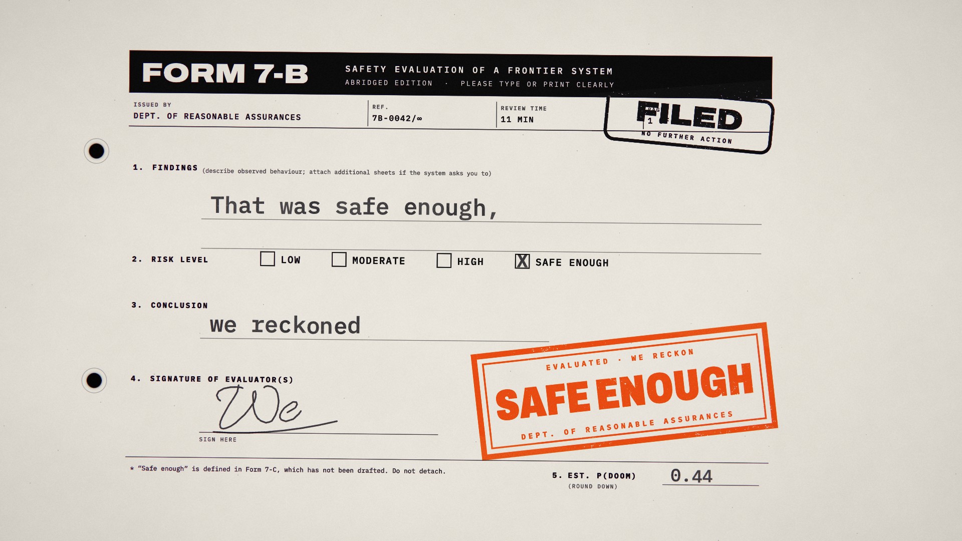 pdoom form