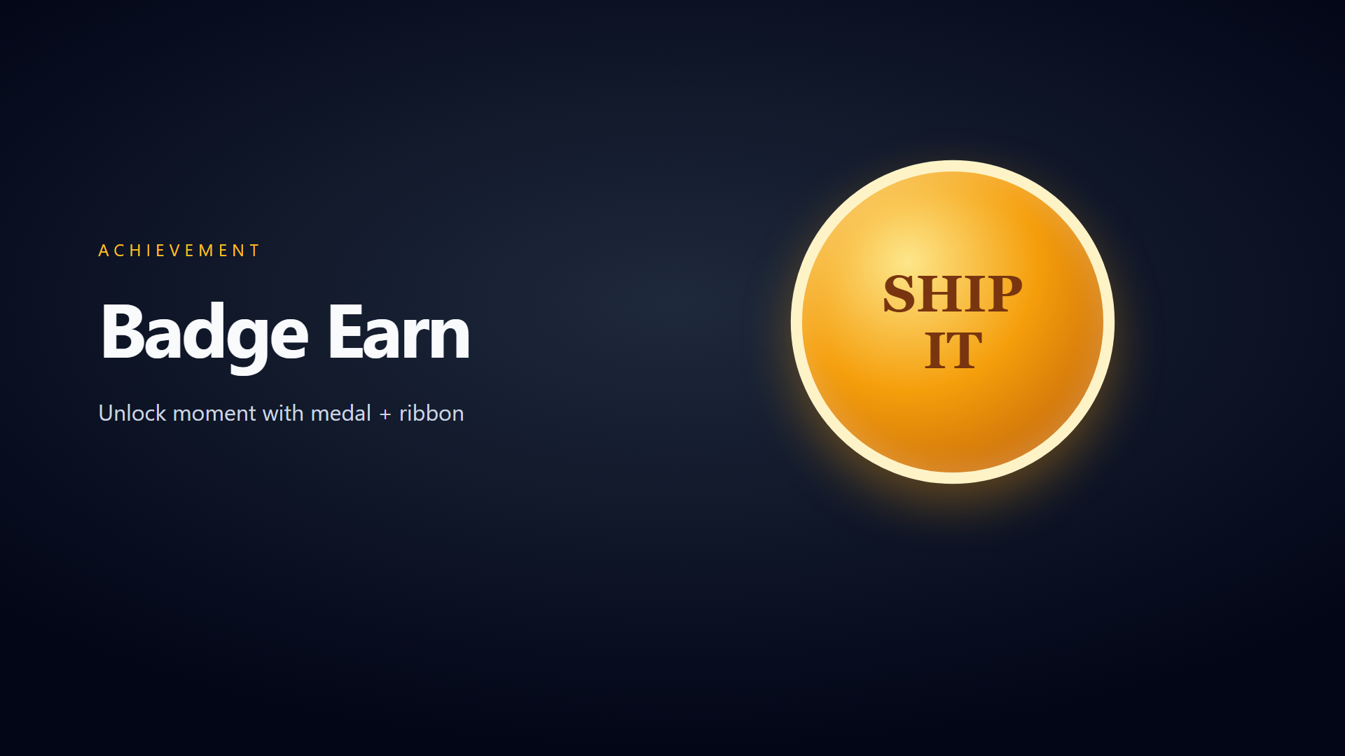 badge earn