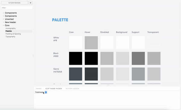 Theme Picker Animation