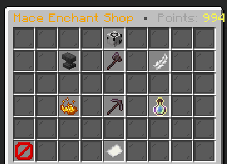 Mace Enchant Shop