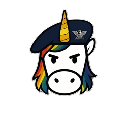 The Colonel, Unicorn Commander's unicorn mascot