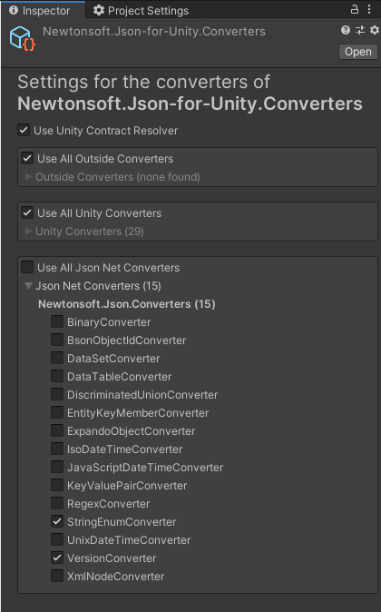 Configuring ScriptableObject config