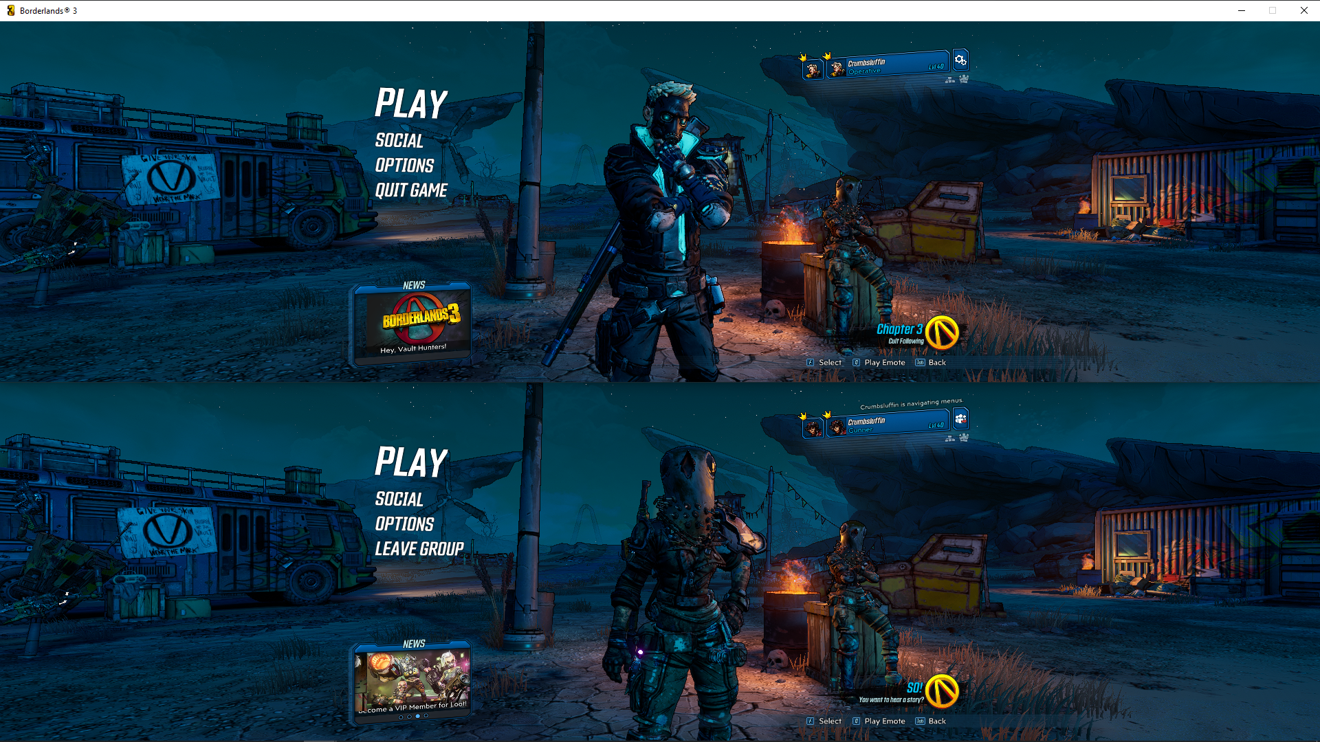 Borderlands 3 Split Screen screenshot