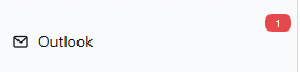 expanded sidebar badge