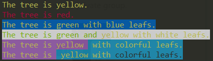 cmder colors example