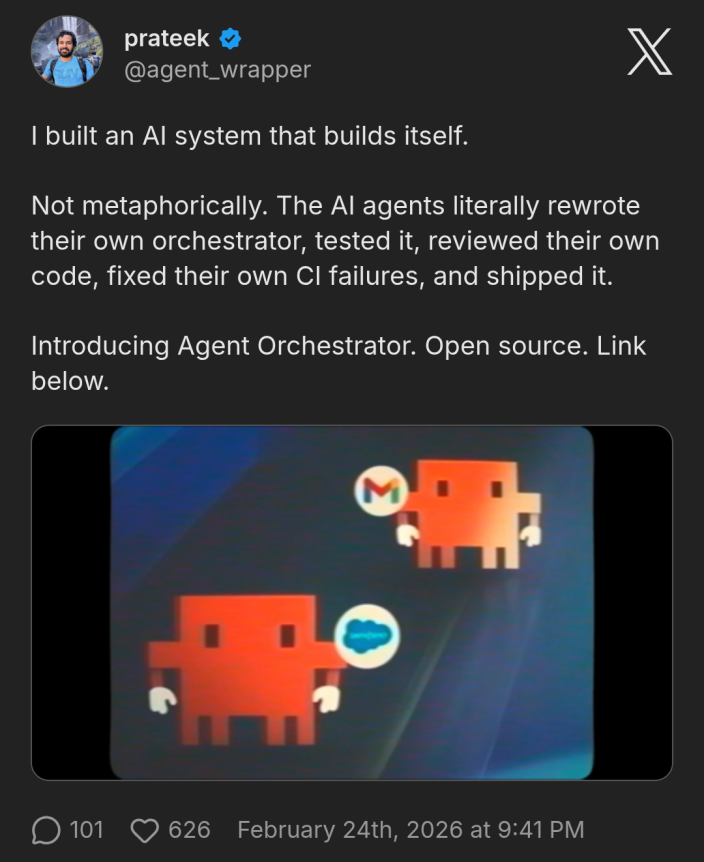 Agent Orchestrator journey screenshot one