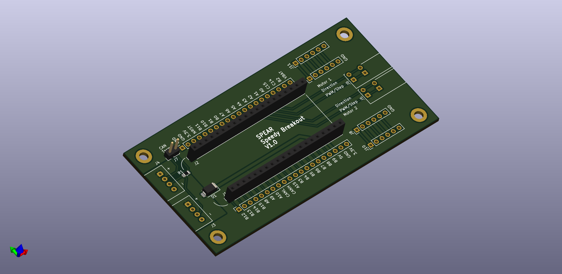 Speedy Breakout Board, from the project README