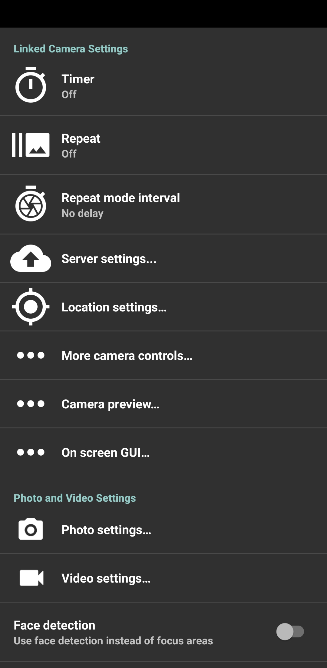 Screenshot 1 of Linked Camera — opens full size