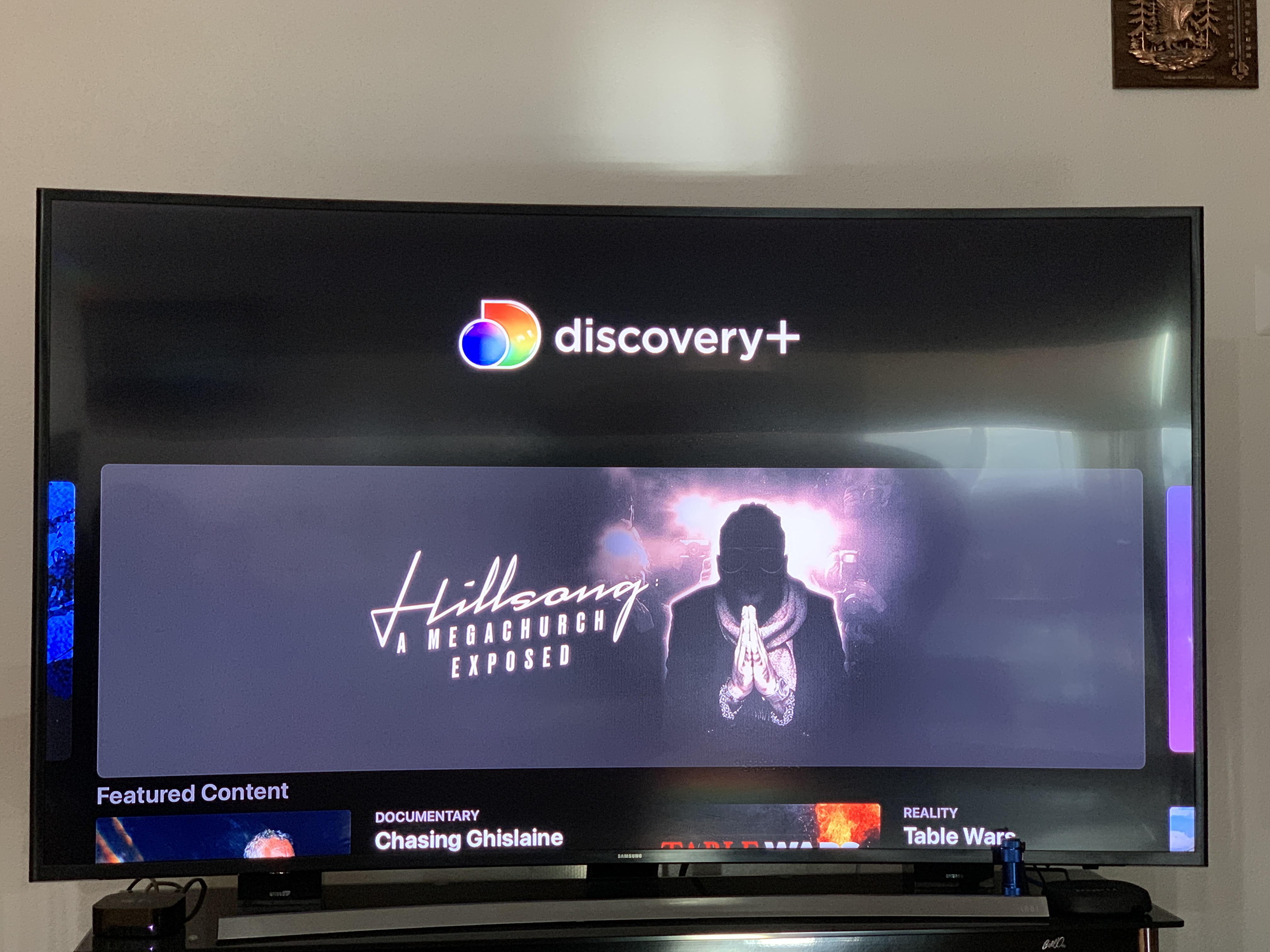 Discovery+ Secondary Interface