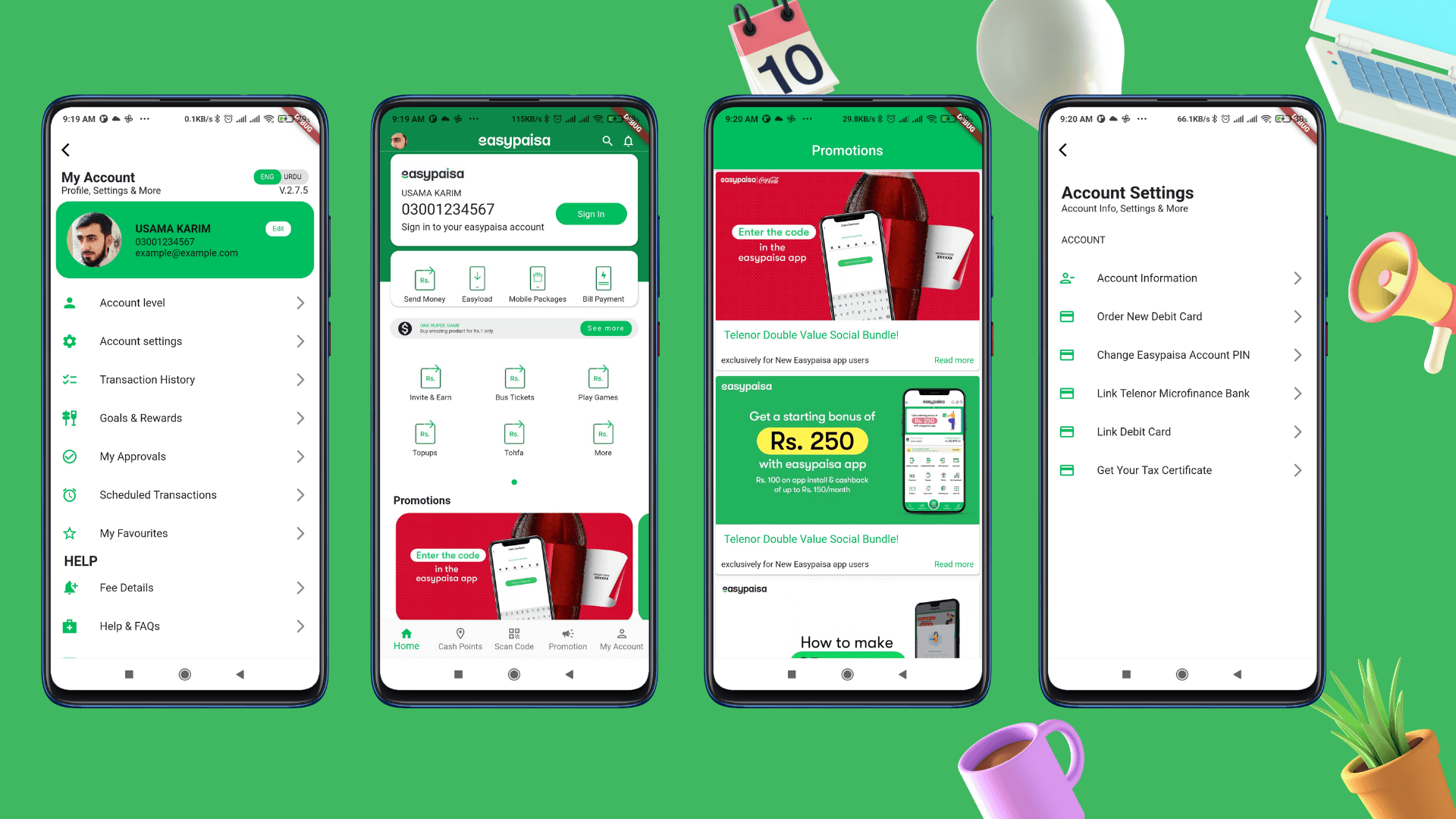 Easypaisa UI