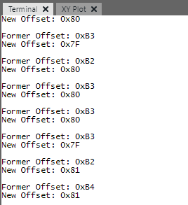 Serial Device Output