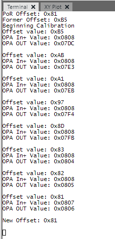 Serial Device Output