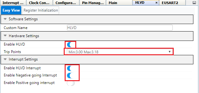 HLVD_Configuration