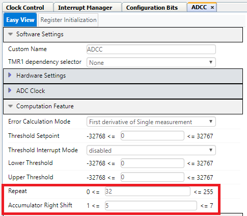 MCC - ADCC computation