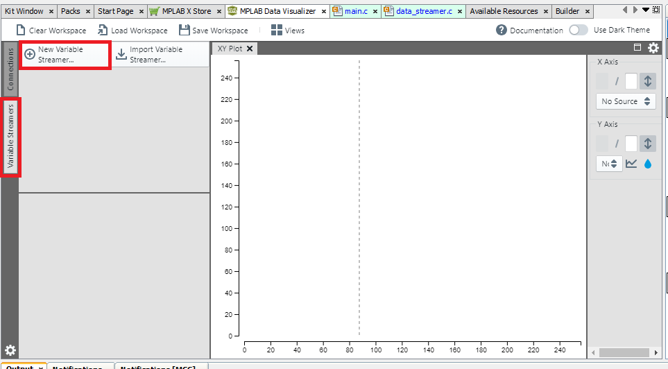 Data visualizer - Create new variable