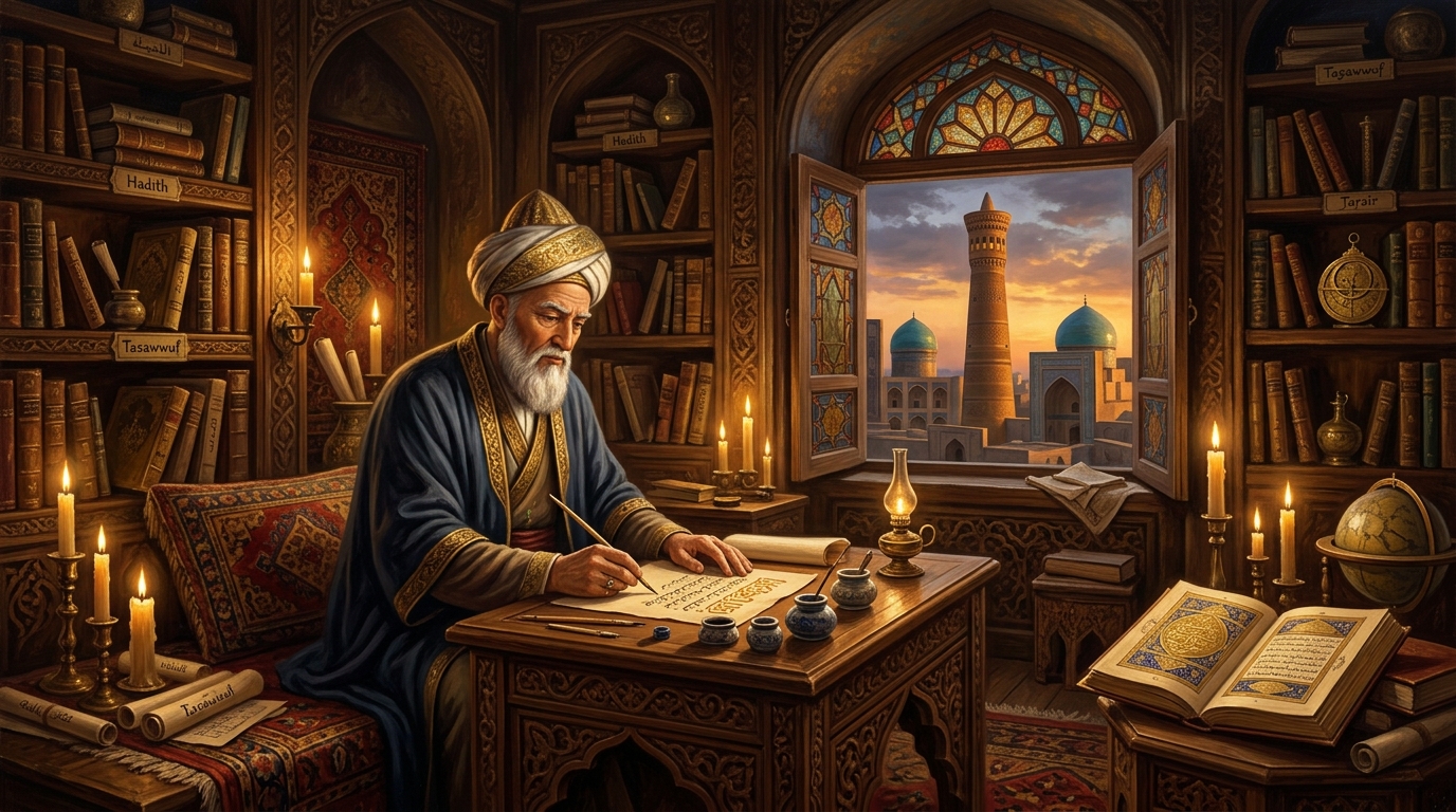 خوجا مۇھەممەد پارسا ۋە بۇخارا كۇتۇپخانا مەدەنىيىتى