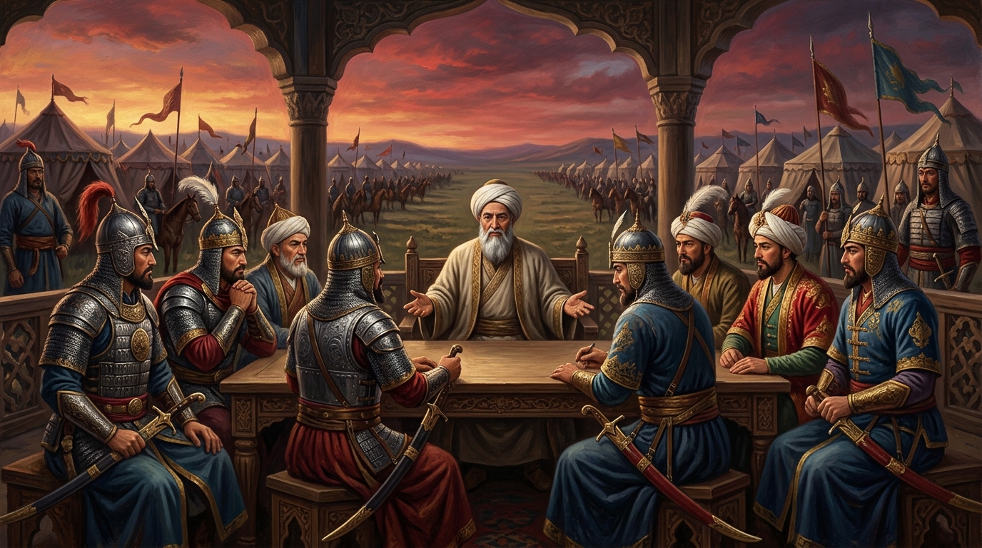 خوجا ئۇبەيدۇللاھ ئەھرارنىڭ تېمۇرىي شاھزادىلىرىنى مۇرەسسەگە كەلتۈرۈشى