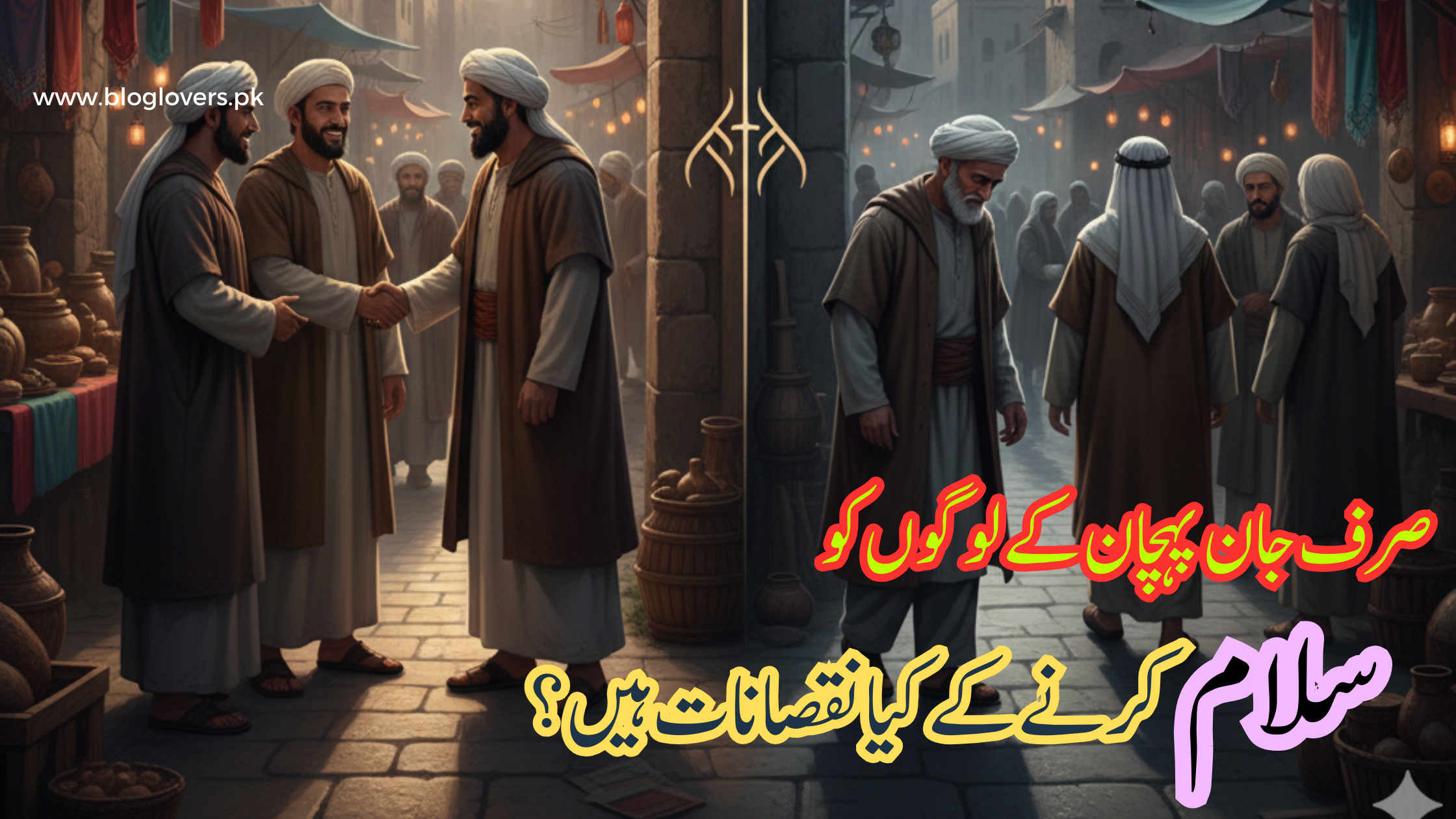 صرف جان پہچان کے لوگوں کو سلام کرنے کے کیا نقصانات ہیں؟