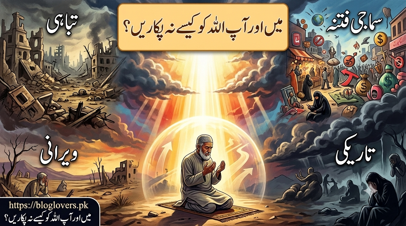 میں اور آپ اللہ کو کیسے نہ پکاریں؟