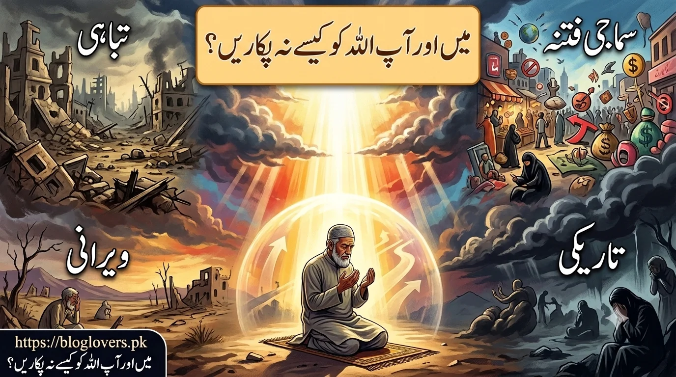 میں اور آپ اللہ کو کیسے نہ پکاریں؟