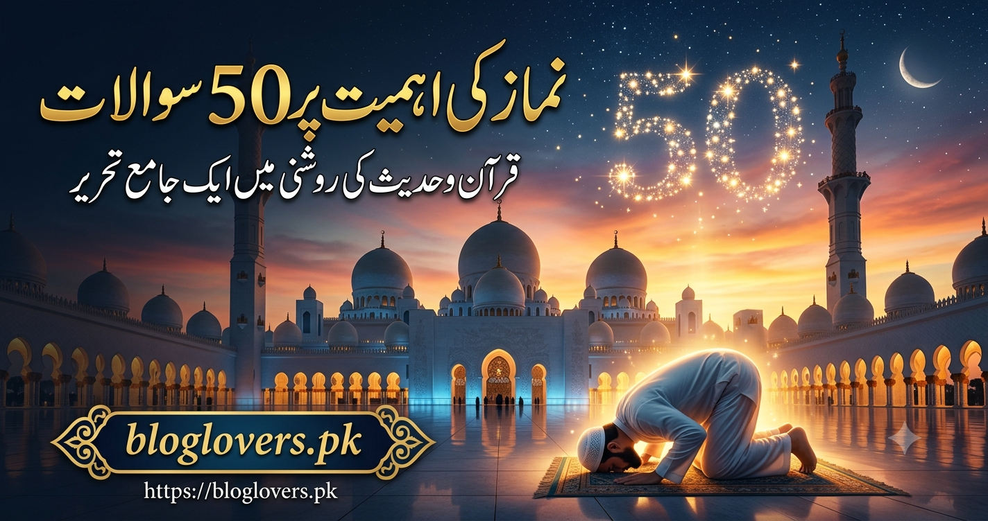 نماز کی اہمیت پر 50 سوالات