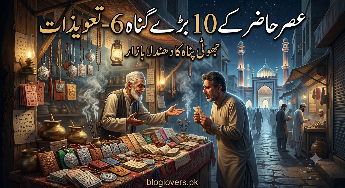 عصر حاضر کے 10 بڑے گناہ 6 - تعویذات