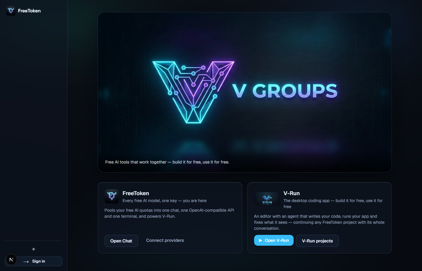 V Groups