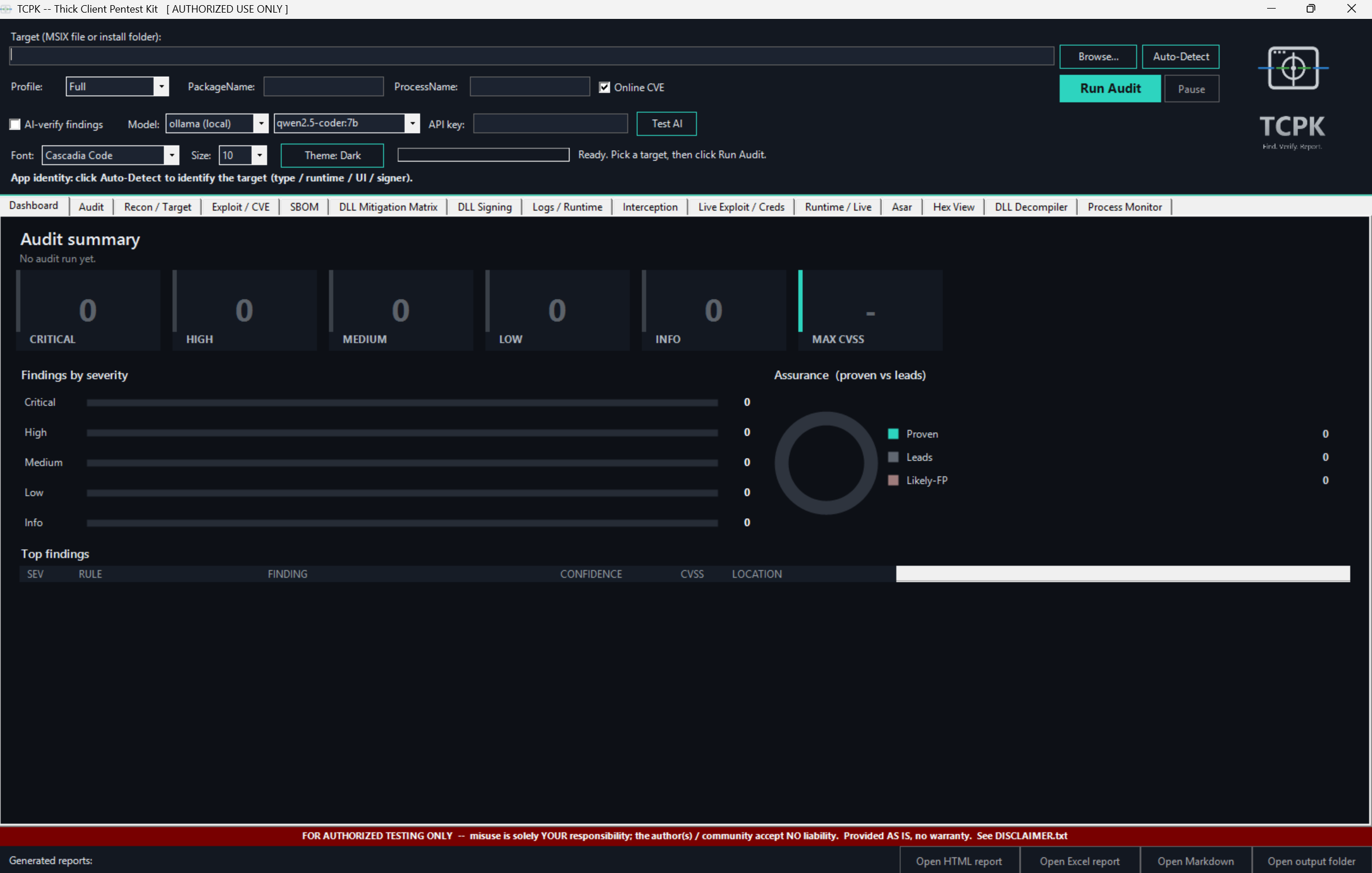 TCPK GUI