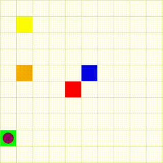 Grid Color Sequence