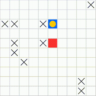 Grid Avoid Obstacles