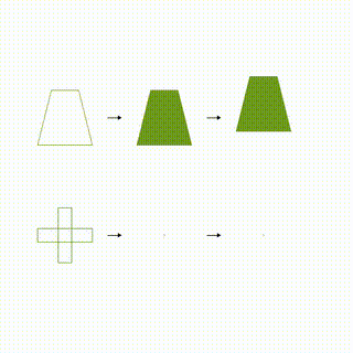 Shape Outline Then Move