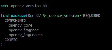 cv_bridge OpenCV dependencies