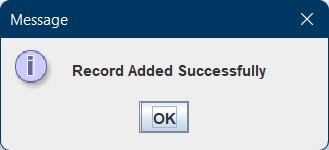 added new record screen