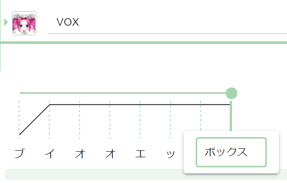 アクセント欄で読みをクリックした様子。修正したいテキストが表示されたテキストボックスが表示されています。テキストボックスの内容を書き換えることで読みを修正できます。