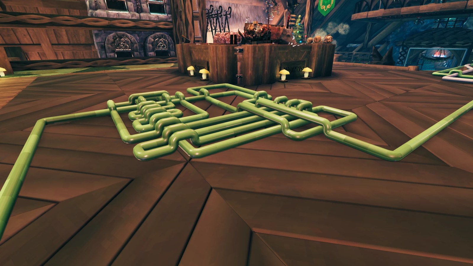 Pipes hopping over each other