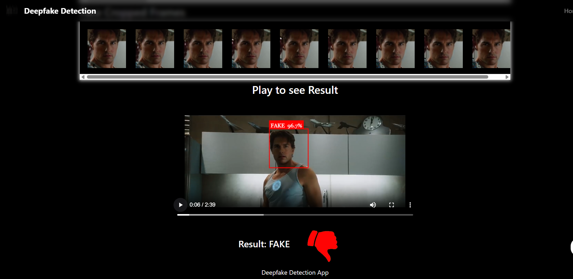 GitHub - Vaibhav06Jha28/deepfake-detector: Real-time Deepfake Video ...