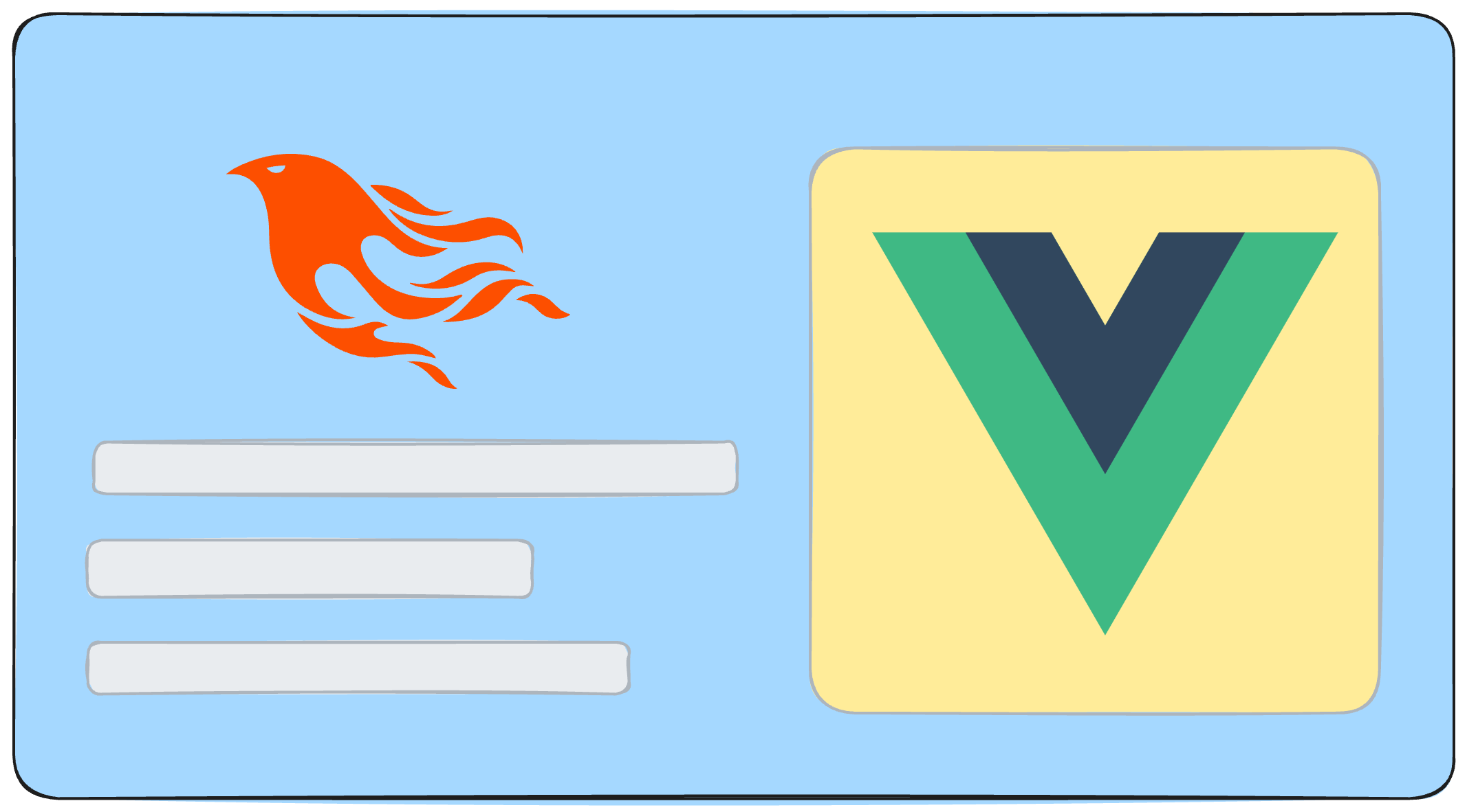 Isolated Vue component
