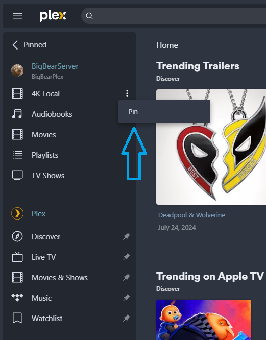 Blocca film e programmi TV