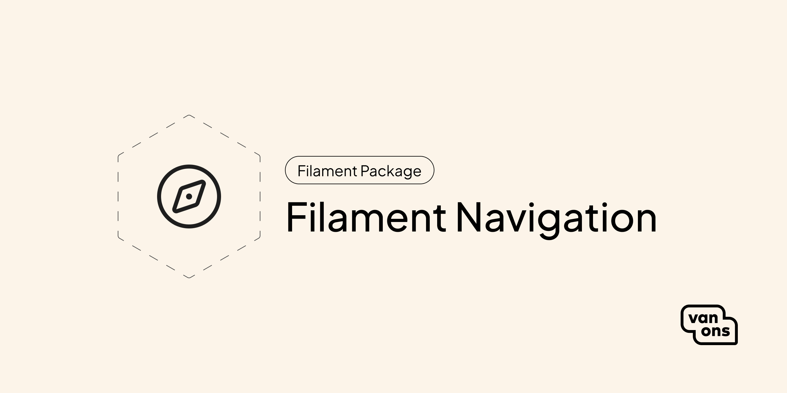 Social card of Filament Navigation