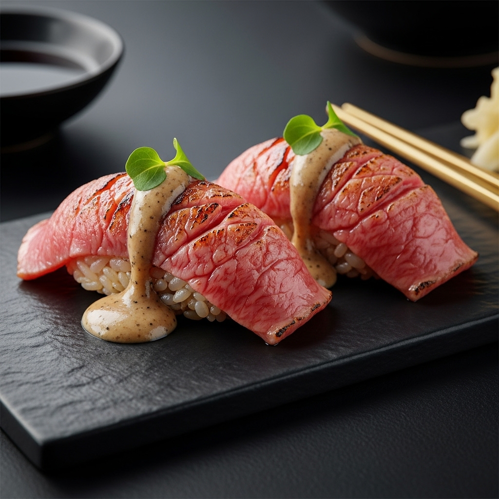 A5 Wagyu - Seared Miyazaki beef