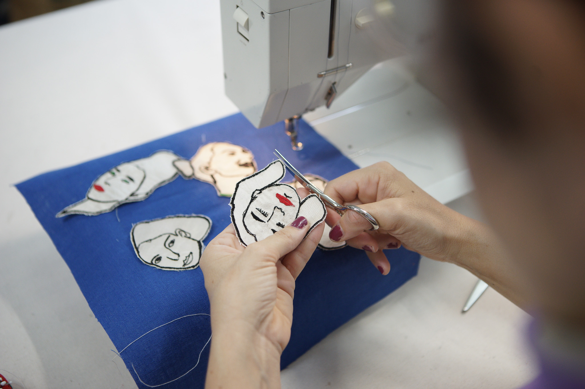 Embroidery detail