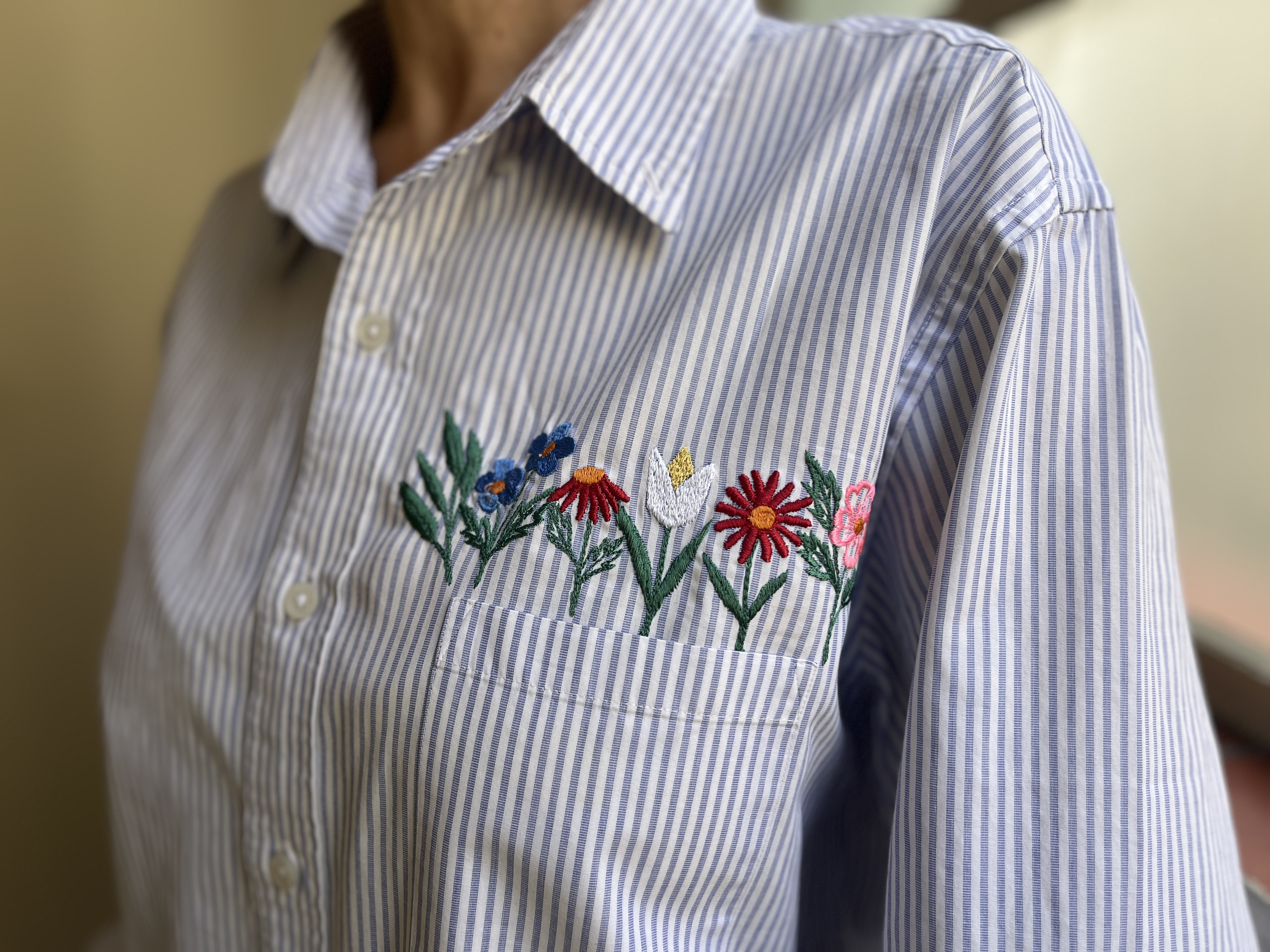 Embroidery work
